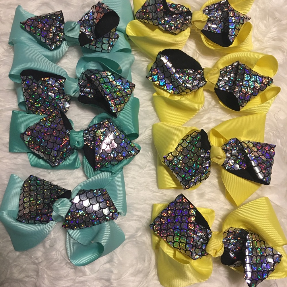 Mermaid bows